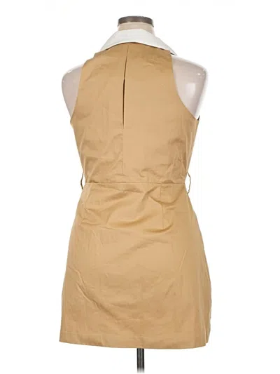 Pre-owned Hutch Casual Dress In Tan