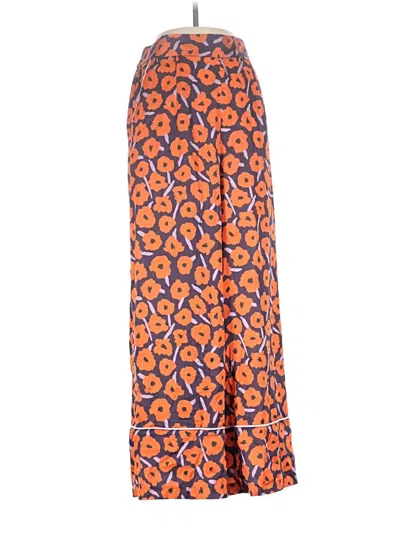 Pre-owned Hutch Casual Pants In Orange