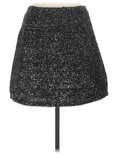 Pre-owned Hutch Casual Skirt In Black
