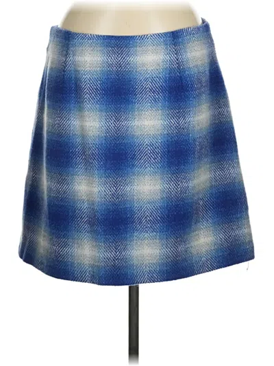 Pre-owned Hutch Casual Skirt In Blue