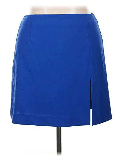 Pre-owned Hutch Casual Skirt In Blue