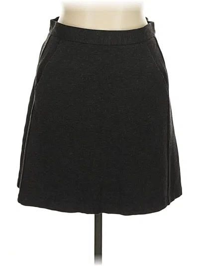 Pre-owned Hutch Casual Skirt In Gray