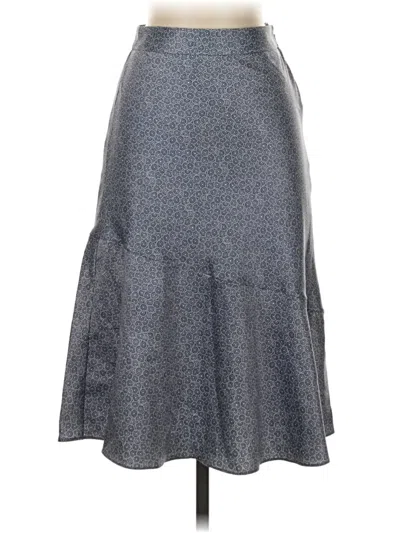 Pre-owned Hutch Casual Skirt In Gray