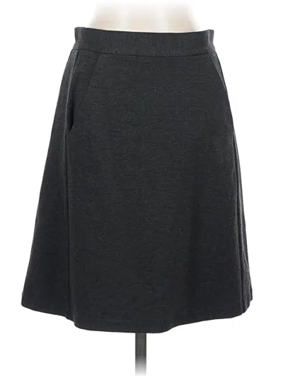 Pre-owned Hutch Casual Skirt In Gray