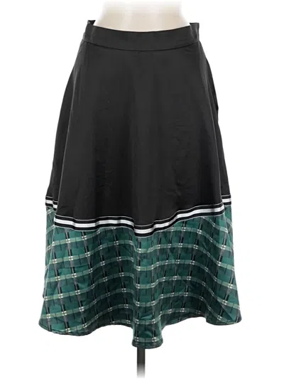 Pre-owned Hutch Casual Skirt In Green
