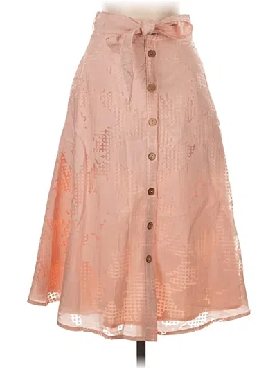 Pre-owned Hutch Casual Skirt In Orange