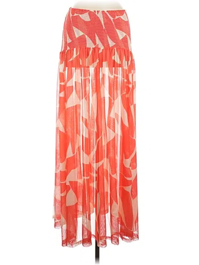Pre-owned Hutch Casual Skirt In Orange