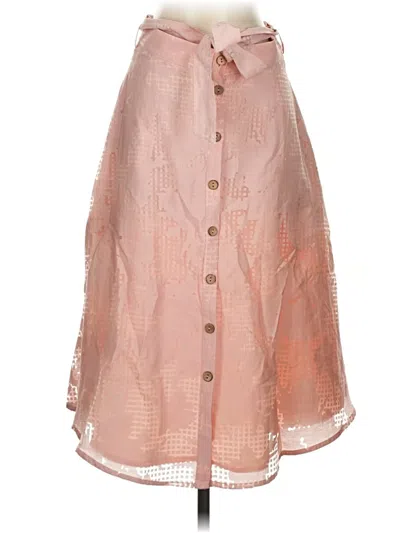 Pre-owned Hutch Casual Skirt In Pink