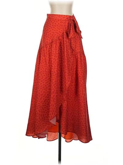 Pre-owned Hutch Casual Skirt In Red