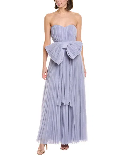 Hutch Cataline Maxi Dress In Blue