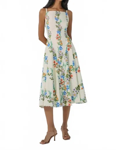 Hutch Caterina Maxi Dress In Multi Folksy