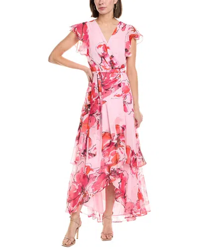 Hutch Cezza Midi Dress In Pink