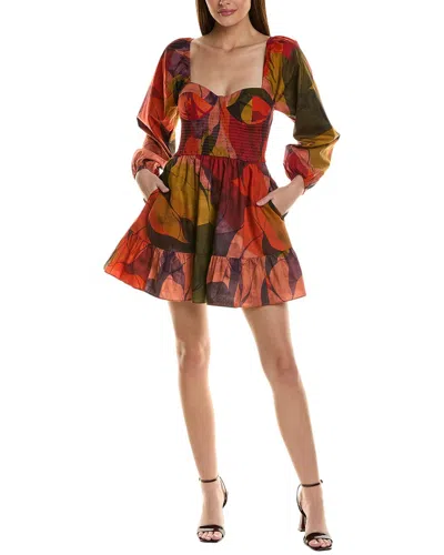 Hutch Cisco Mini Dress In Red