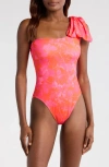 HUTCH HUTCH CLARA ONE-SHOULDER ONE-PIECE SWIMSUIT