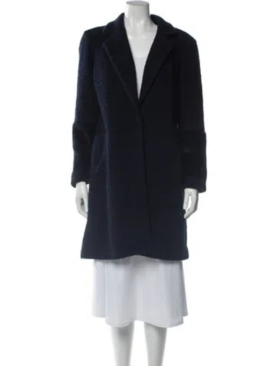 Pre-owned Hutch Coat In Blue