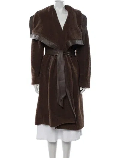 Pre-owned Hutch Coat In Brown