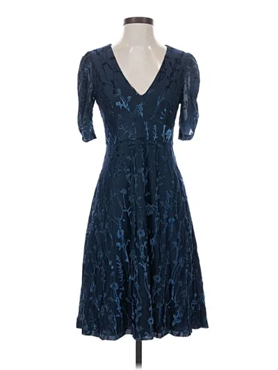 Pre-owned Hutch Cocktail Dress In Blue