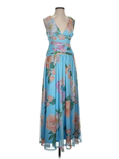Pre-owned Hutch Cocktail Dress In Blue