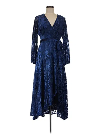 Pre-owned Hutch Cocktail Dress In Blue