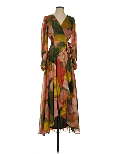 Pre-owned Hutch Cocktail Dress In Brown