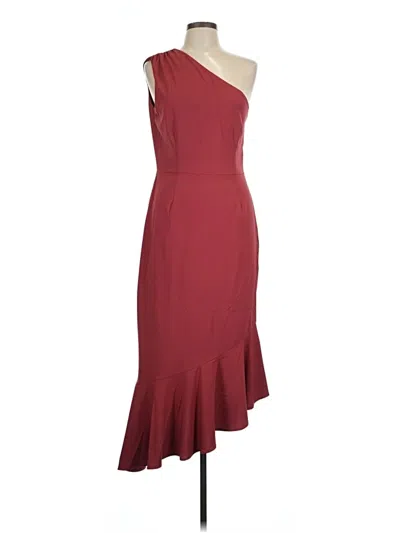 Pre-owned Hutch Cocktail Dress In Burgundy