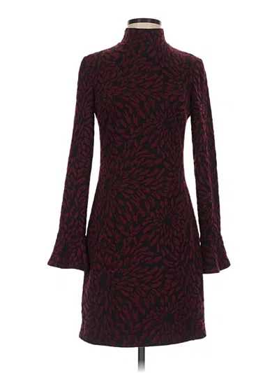 Pre-owned Hutch Cocktail Dress In Burgundy