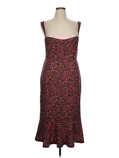 Pre-owned Hutch Cocktail Dress In Burgundy