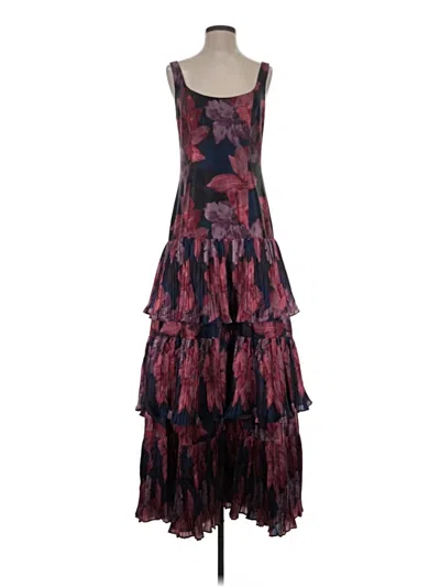 Pre-owned Hutch Cocktail Dress In Burgundy