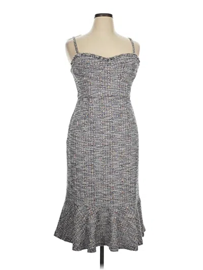 Pre-owned Hutch Cocktail Dress In Gray