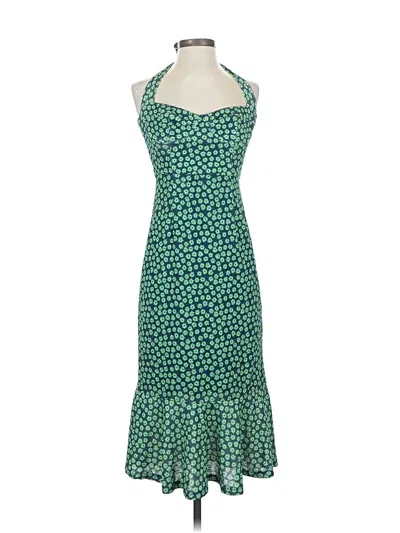 Pre-owned Hutch Cocktail Dress In Green