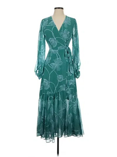 Hutch Cocktail Dress In Green