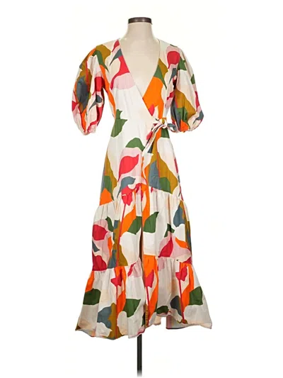 Pre-owned Hutch Cocktail Dress In Orange