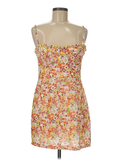 Pre-owned Hutch Cocktail Dress In Orange