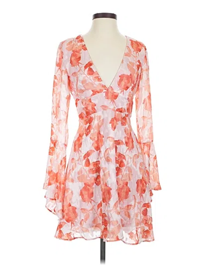 Pre-owned Hutch Cocktail Dress In Orange
