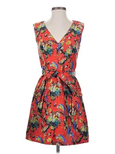 Pre-owned Hutch Cocktail Dress In Orange