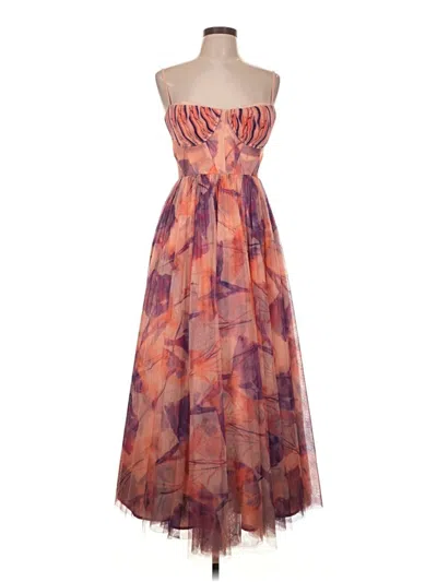Pre-owned Hutch Cocktail Dress In Orange