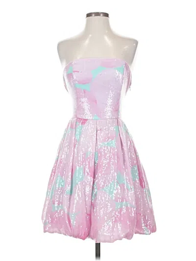 Pre-owned Hutch Cocktail Dress In Pink