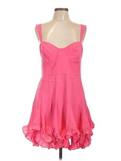 Pre-owned Hutch Cocktail Dress In Pink