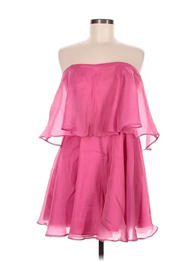 Hutch Cocktail Dress In Pink