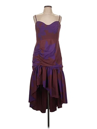 Pre-owned Hutch Cocktail Dress In Purple