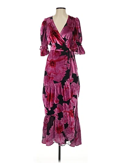 Pre-owned Hutch Cocktail Dress In Purple