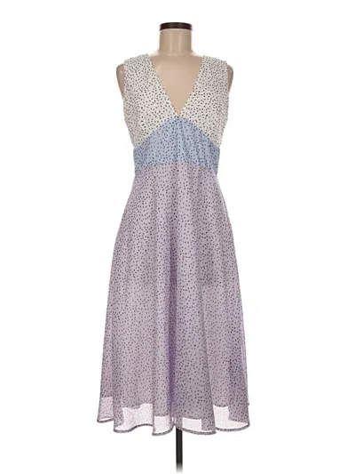 Pre-owned Hutch Cocktail Dress In Purple