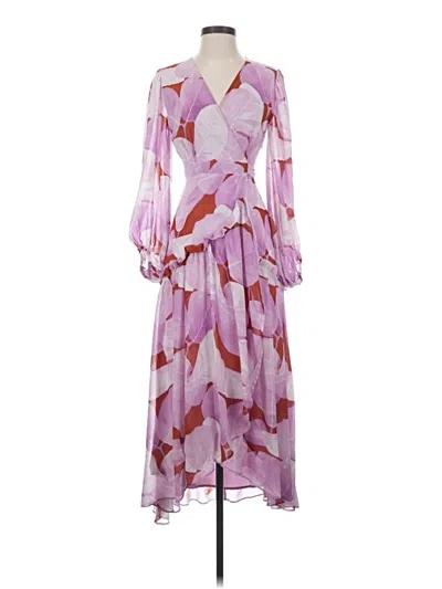 Pre-owned Hutch Cocktail Dress In Purple