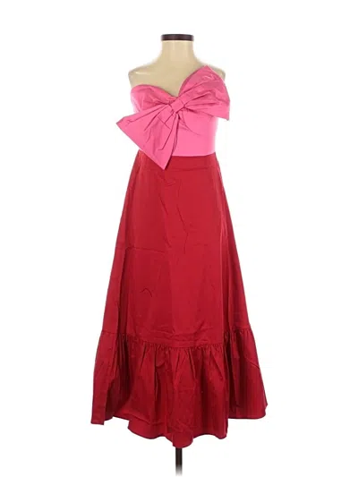 Hutch Cocktail Dress In Red