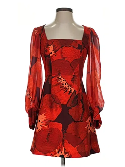 Pre-owned Hutch Cocktail Dress In Red