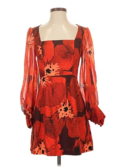 Pre-owned Hutch Cocktail Dress In Red