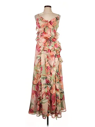 Pre-owned Hutch Cocktail Dress In Tan