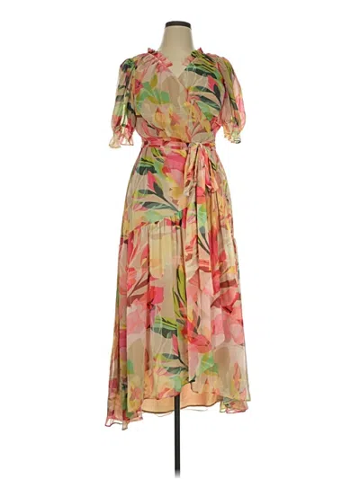 Pre-owned Hutch Cocktail Dress In Tan