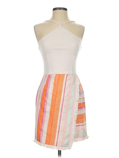 Pre-owned Hutch Cocktail Dress In White