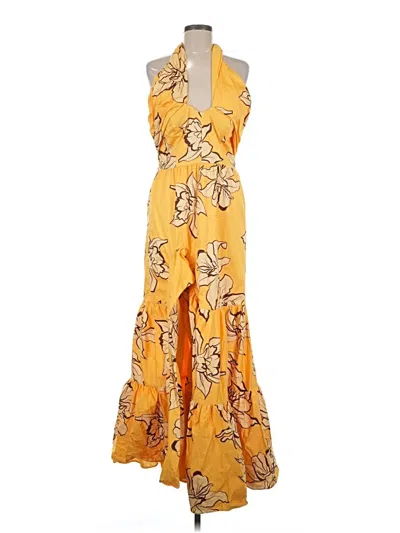 Pre-owned Hutch Cocktail Dress In Yellow